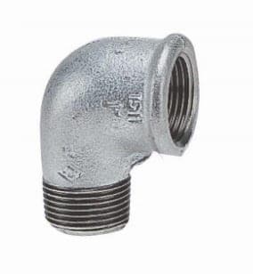 1" GALVANİZ KUYRUKLU DİRSEK