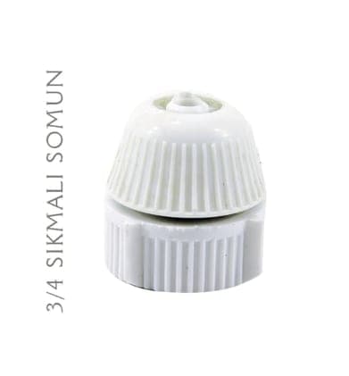 3/4 PLASTİK DUŞ SOMUNU